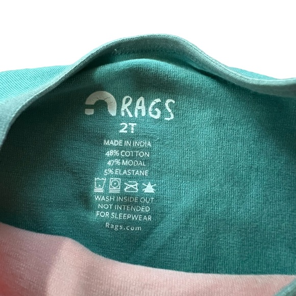 Rags Tank Yoke Capri Romper Size 2T - Picture 3 of 5